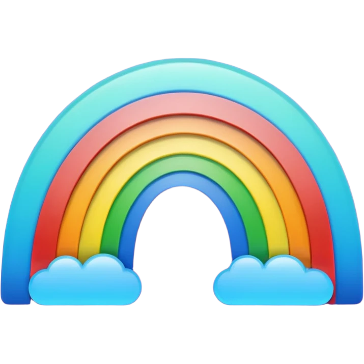 Rainbow emoji