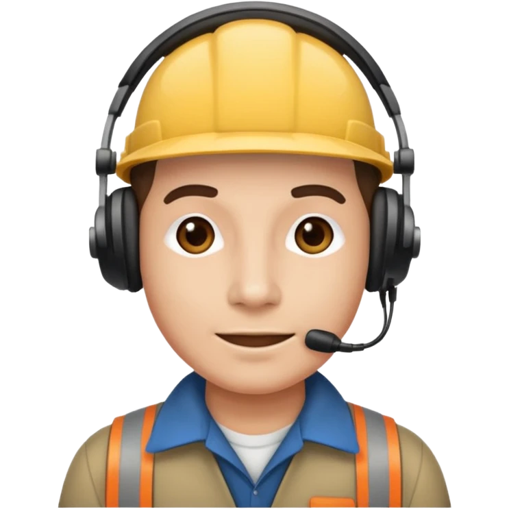 Stage manager no hat emoji