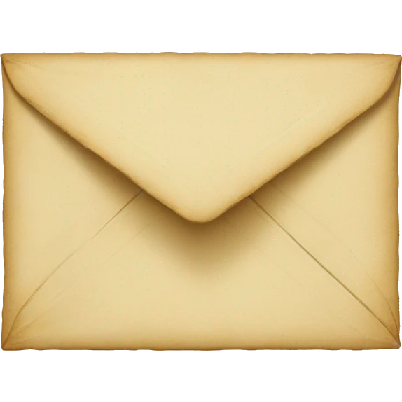 Vintage envelope emoji