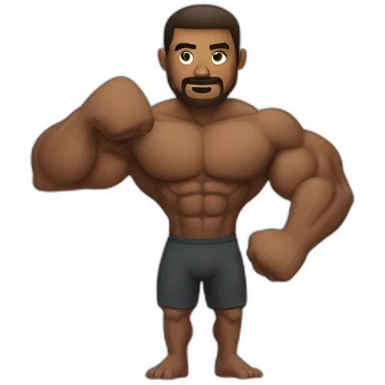 Biceps man gym emoji