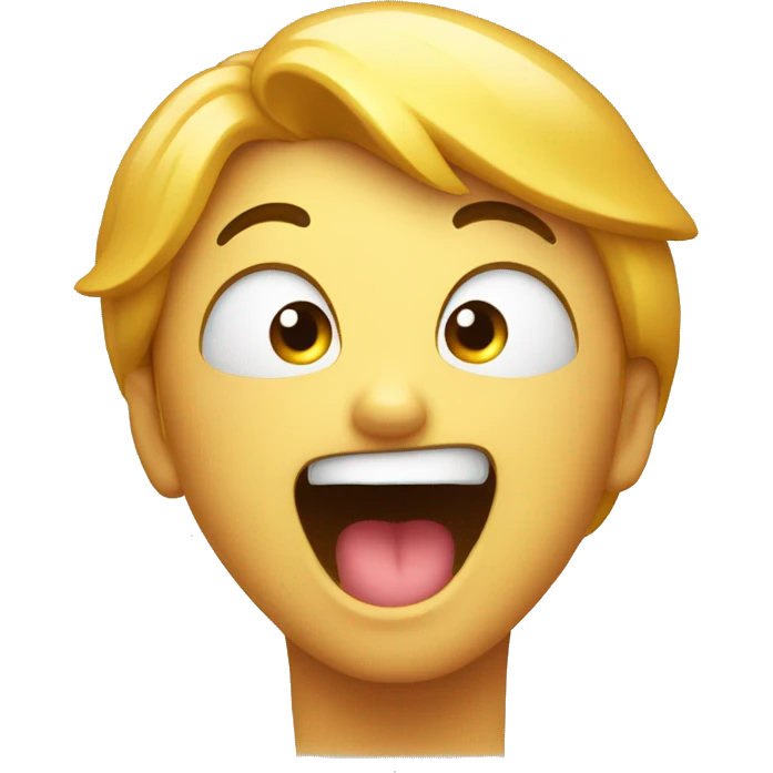 Excited freaking out face with hands emoji