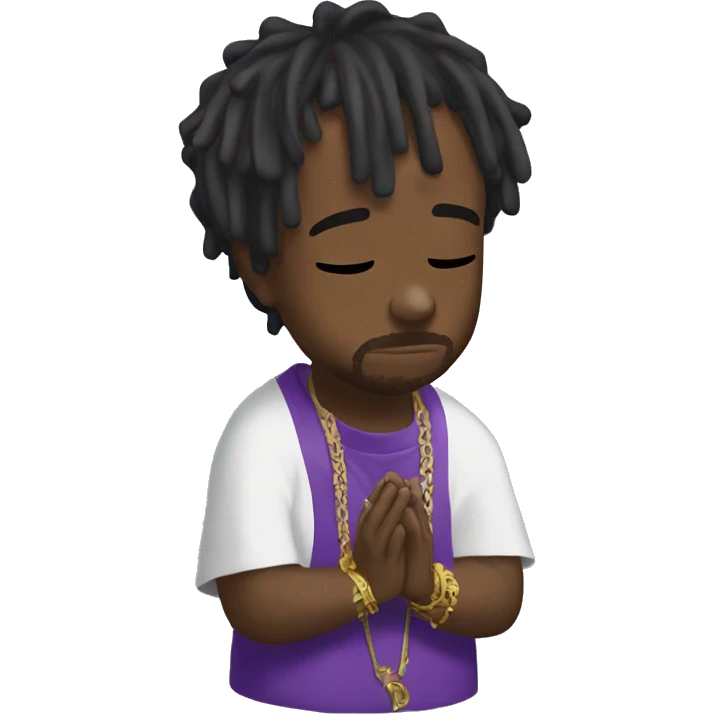 Lil uzi vert praying emoji