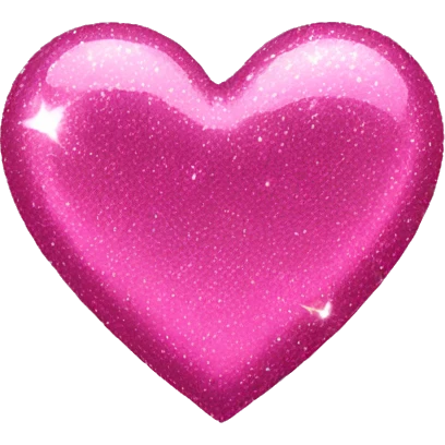 pink sparkly heart  emoji