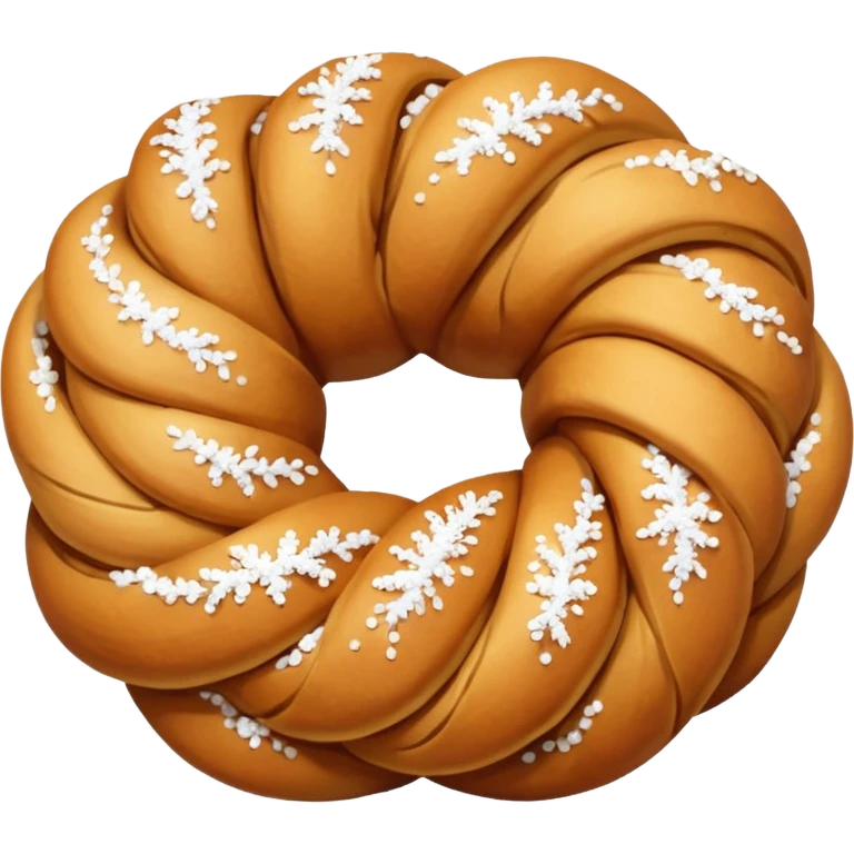 cozonac de craciun emoji