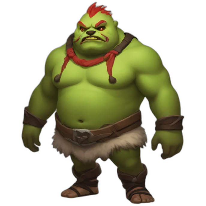 pudge from dota 2 full body emoji