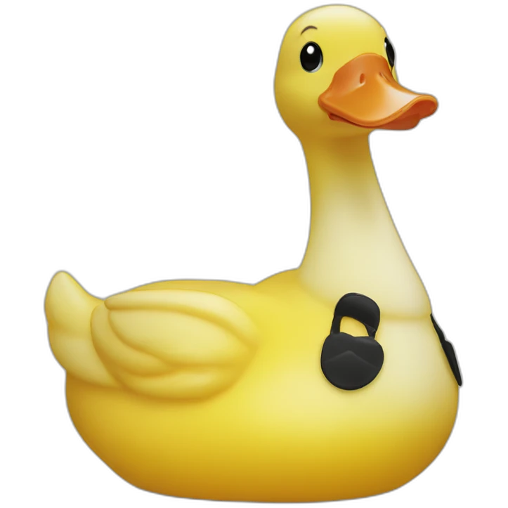 Rubber duck emoji