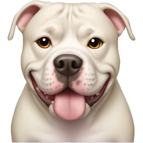 Obese pit bulls  emoji