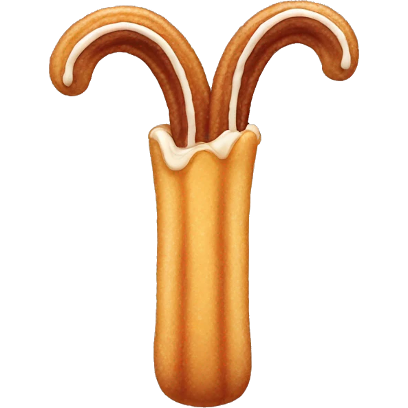 Churros con chocolate  emoji
