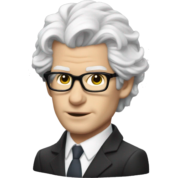 Andrew Garfield in Miranda Priestly wig emoji