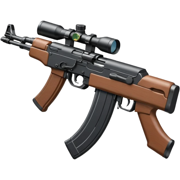 ak-47 with scope emoji