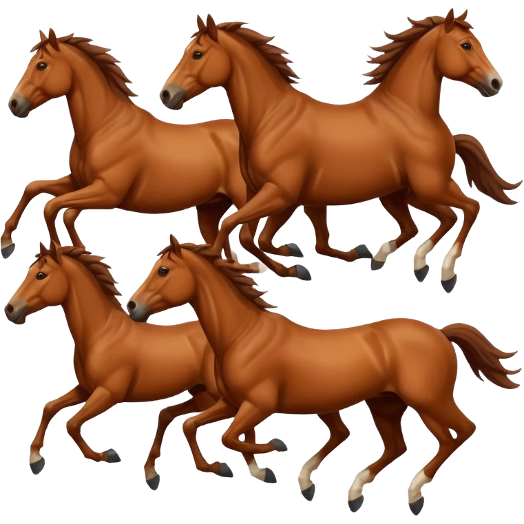 cavalos emoji