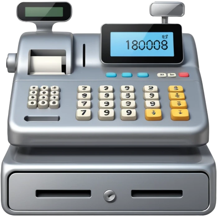 modern cash register emoji