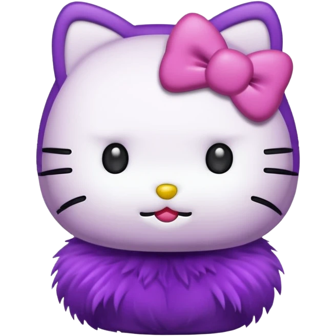Hellokitty PurPle emoji