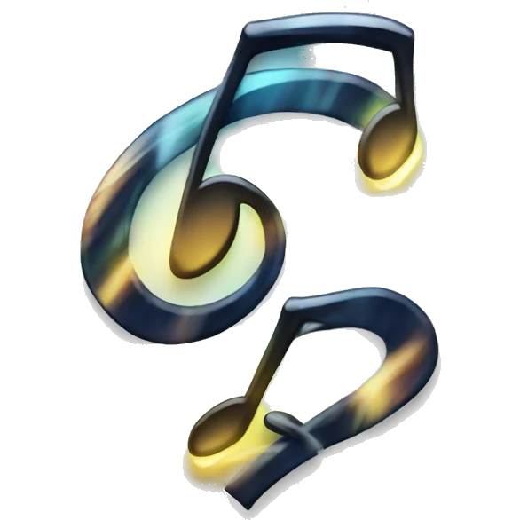 CD with a musical note emoji