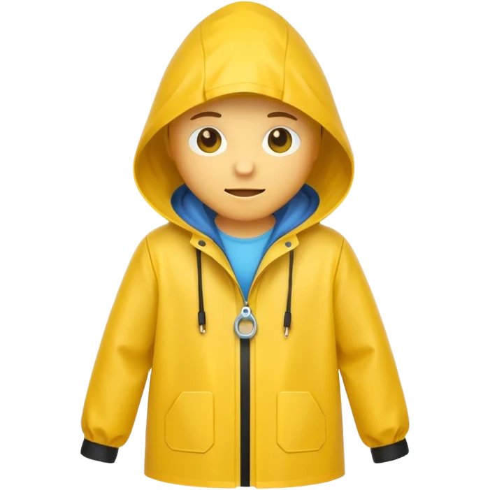 raincoat by itslef emoji