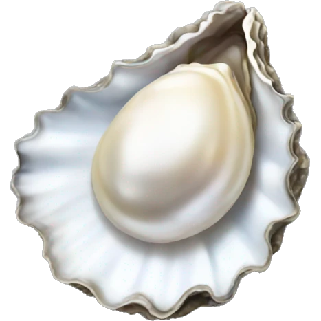 oyster with pearl emoji