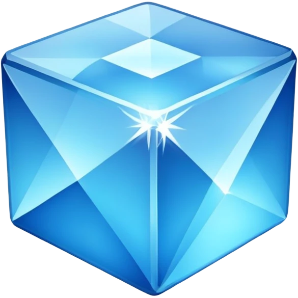 Minecraft diamond block emoji