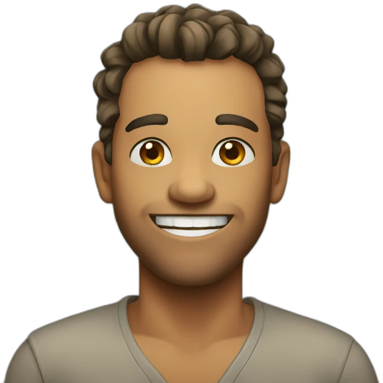 Naughty smile emoji