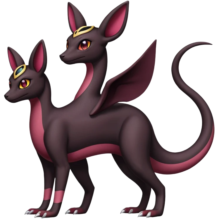 Salazzle-Umbreon-Fakémon-hybrid-creature (full body)  emoji