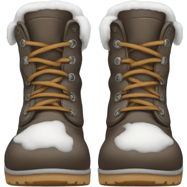 Winter boots emoji