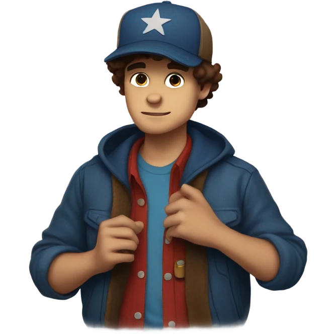 Dipper pines emoji