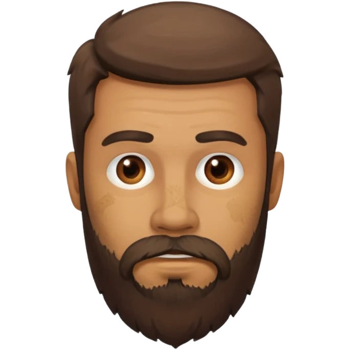 dirty beard emoji