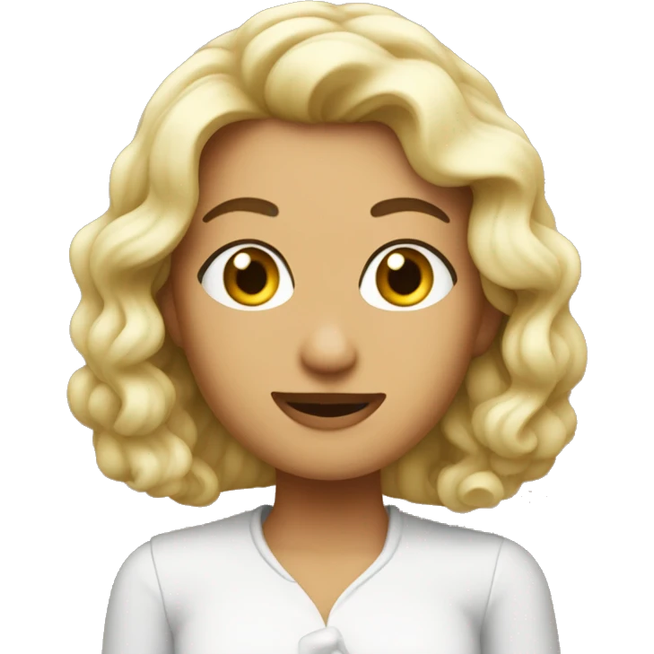 Cinerella con snauzherblanco emoji