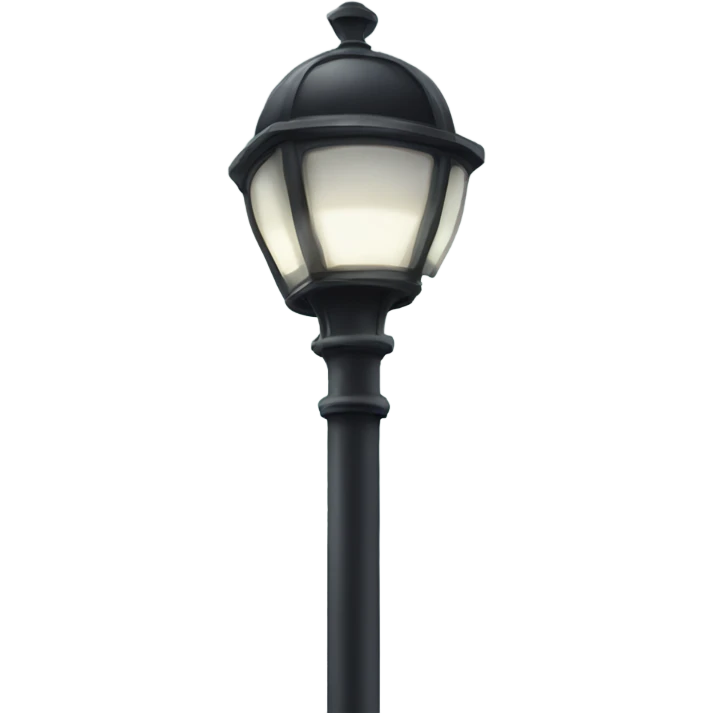 Turned off gaz streetlight emoji