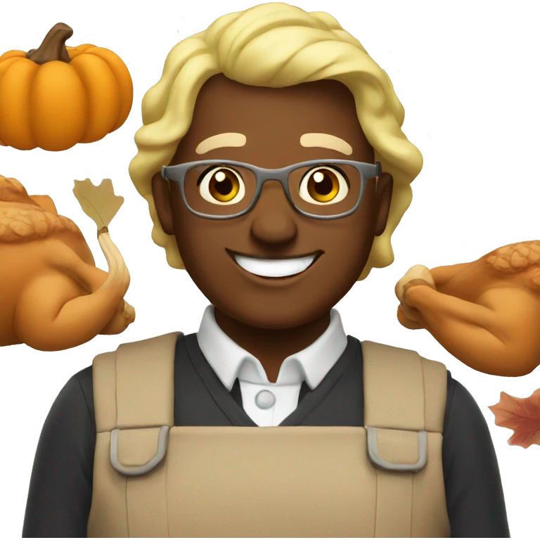 happy thanksgiving  emoji