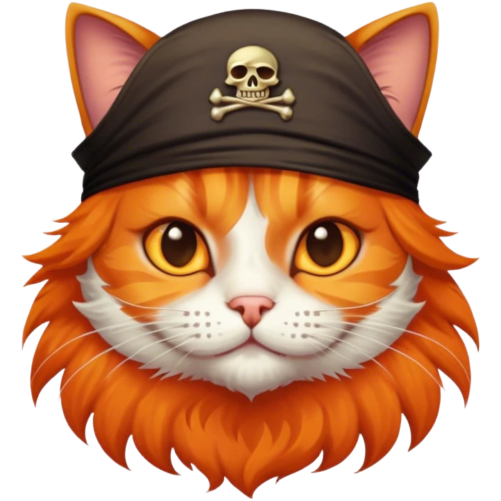 Pirate cat  emoji