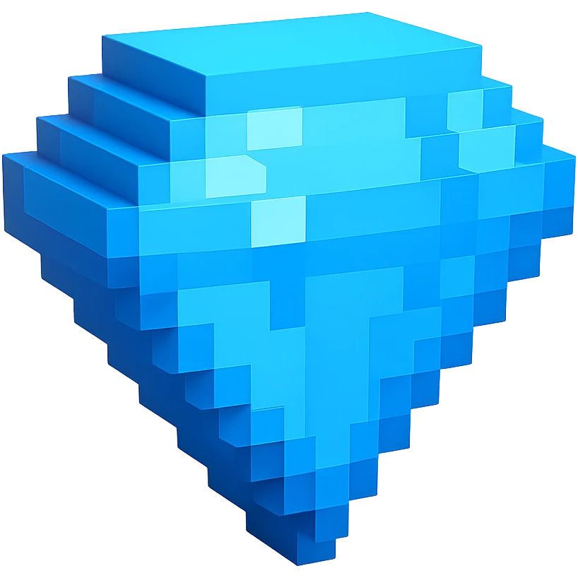 blue diamond emoji