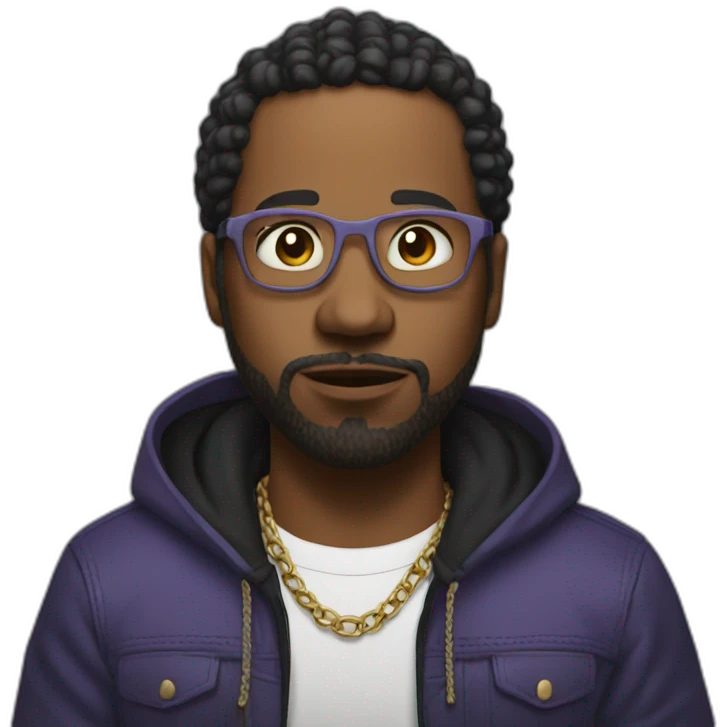 the rapper Gambi emoji