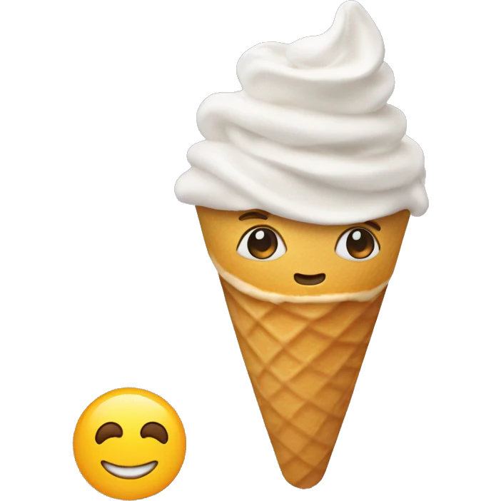 soft serve in cup emoji