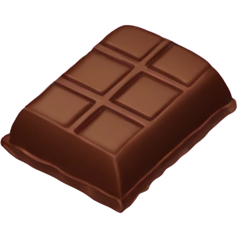 Chocolate bar  emoji