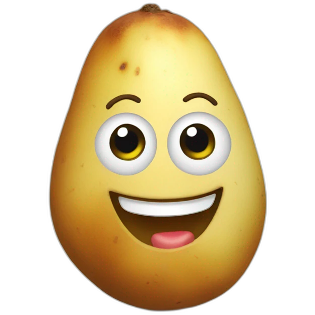 happy potato emoji