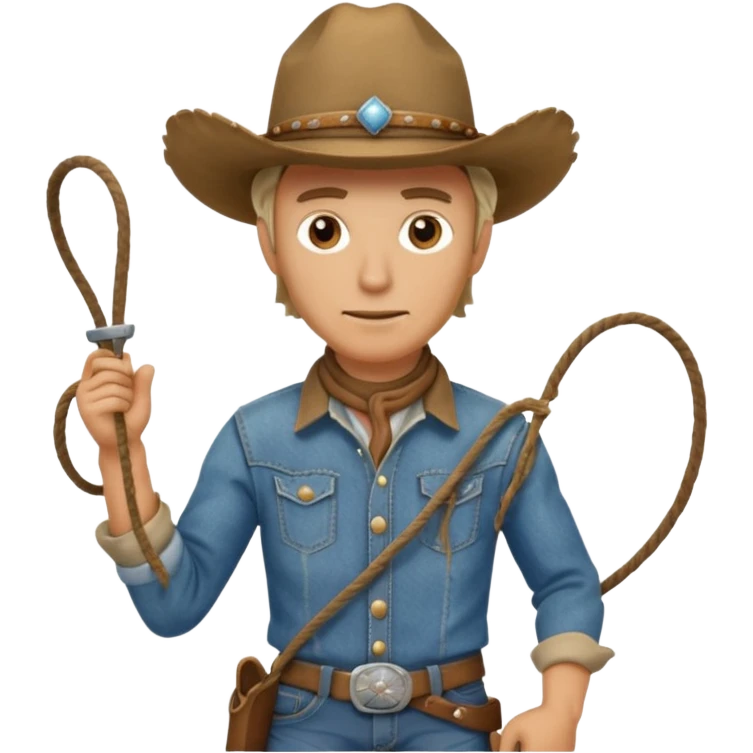 Cowboy (wild west theme) emoji