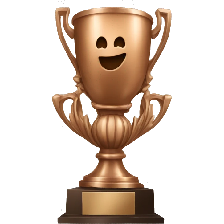 bronze trophy emoji