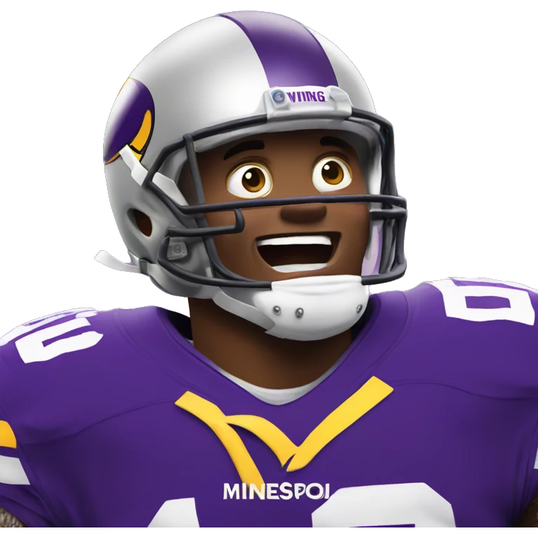 Minnesota Vikings winning superbowl  emoji