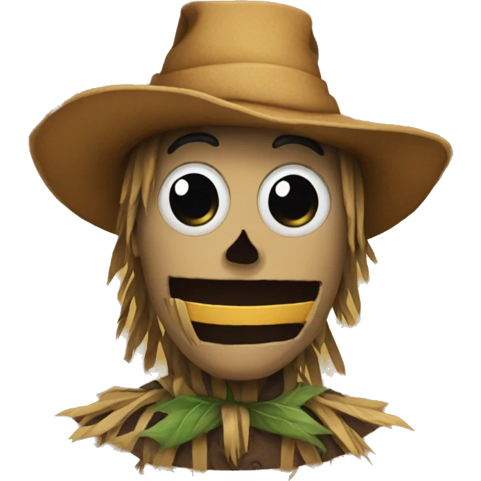 Scarecrow emoji