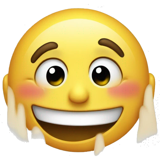 crying while smiling thumbs up emoji