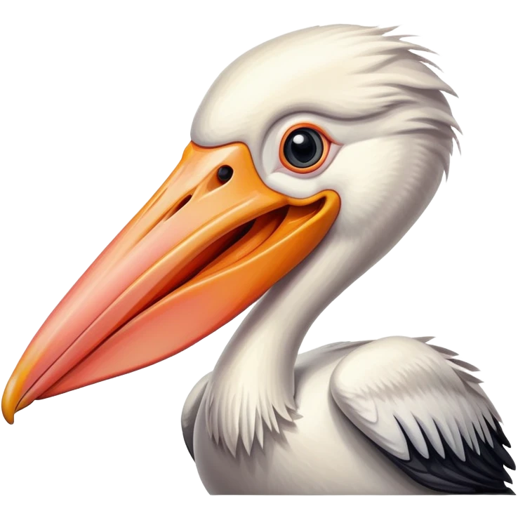 pelican-peach-mouth emoji