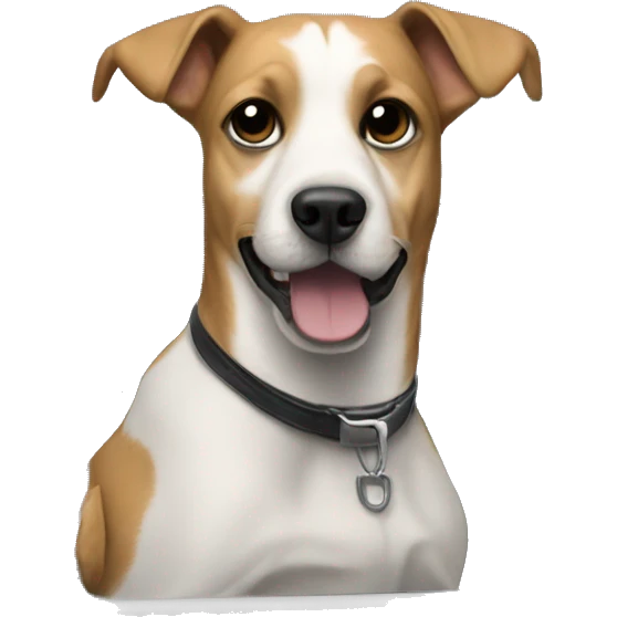 dog in a gto car emoji