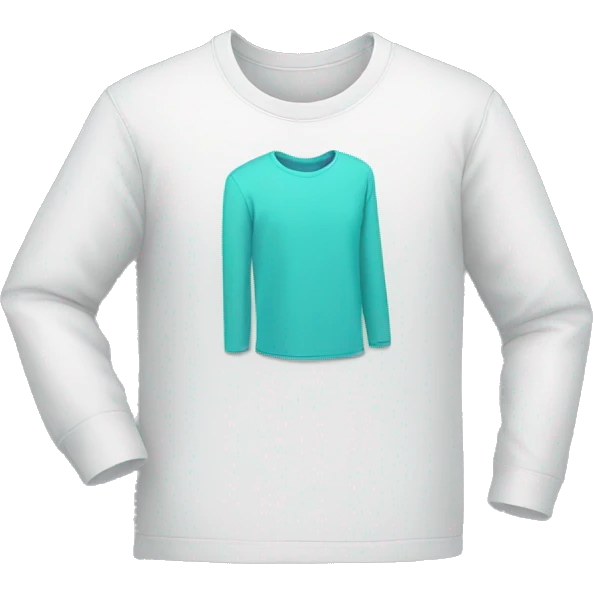 tshirt with long sleeves emoji
