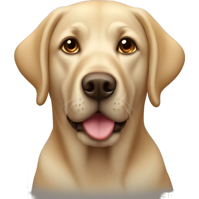 Labrador retriever emoji