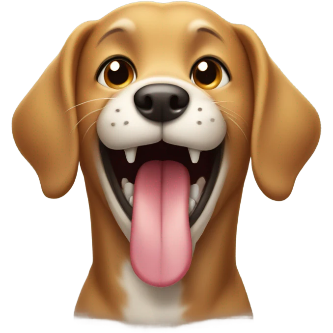 dog smiling  emoji