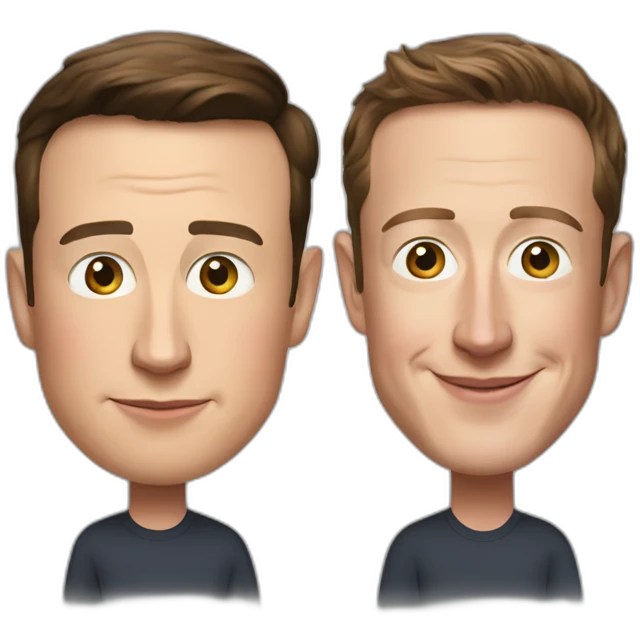 elon musk and mark zuckerberg emoji
