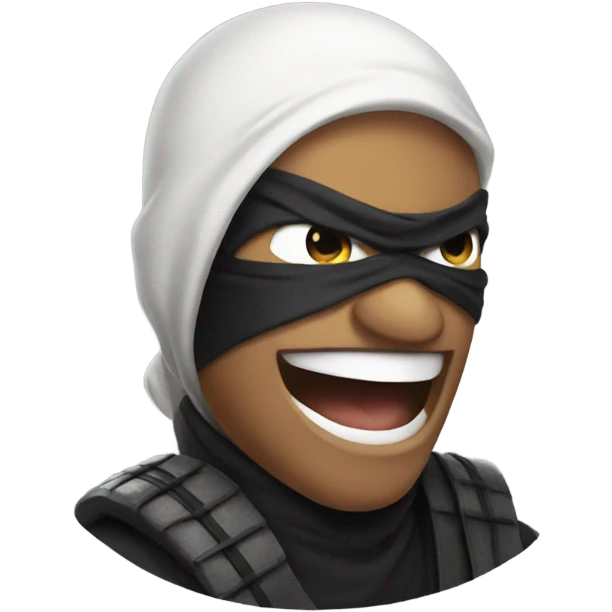 laughing ninja  emoji
