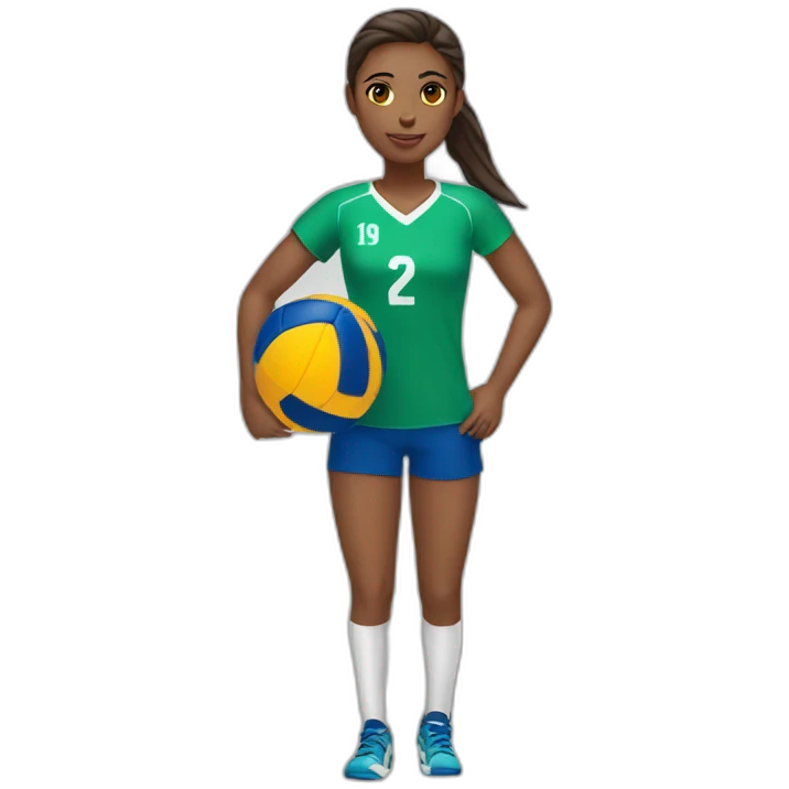 voleibol-girl emoji