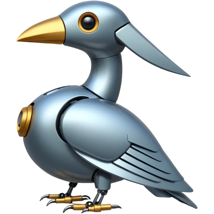 robotic birds emoji