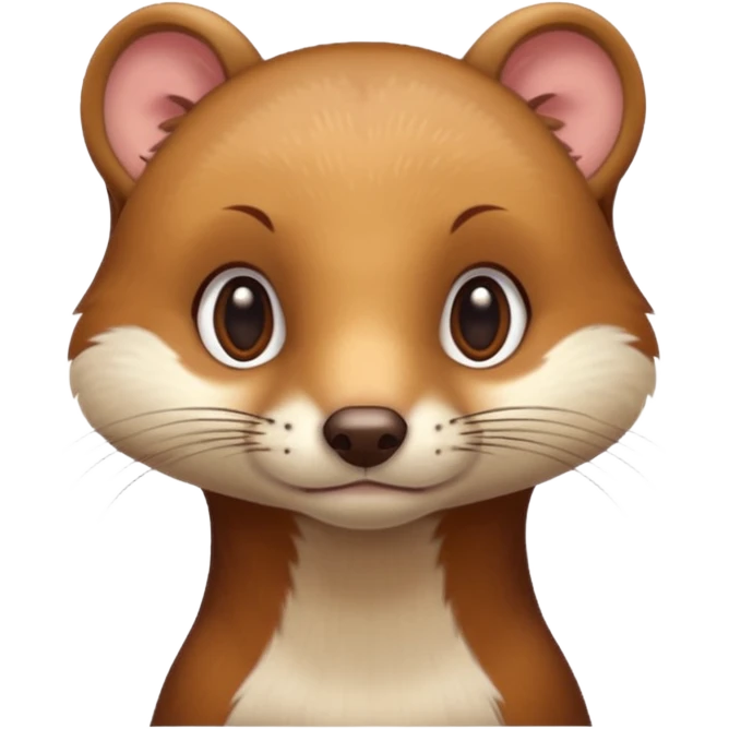 Tête de belette emoji
